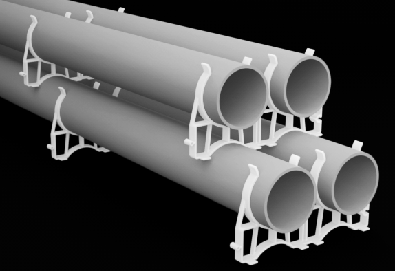 6" Wunpeece Spacers