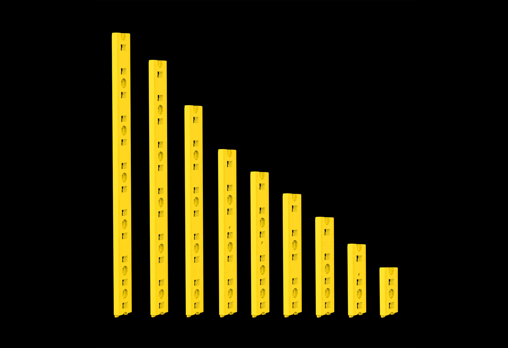 Heavy Duty Rack Stanchions