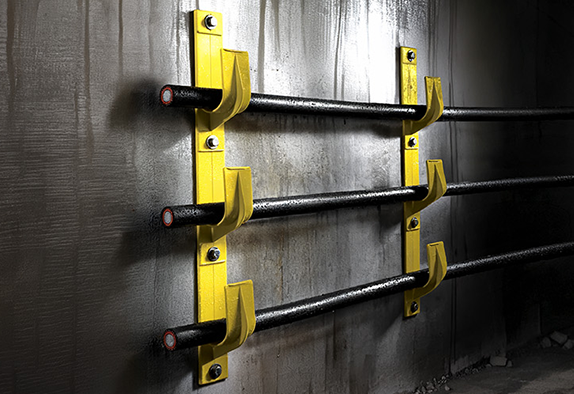 Saddle Rack Cable Supports